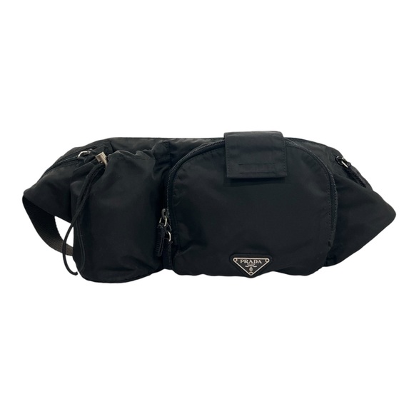 Prada Tessuto Multi Pocket Nylon Belt Bag - Picture 1 of 9